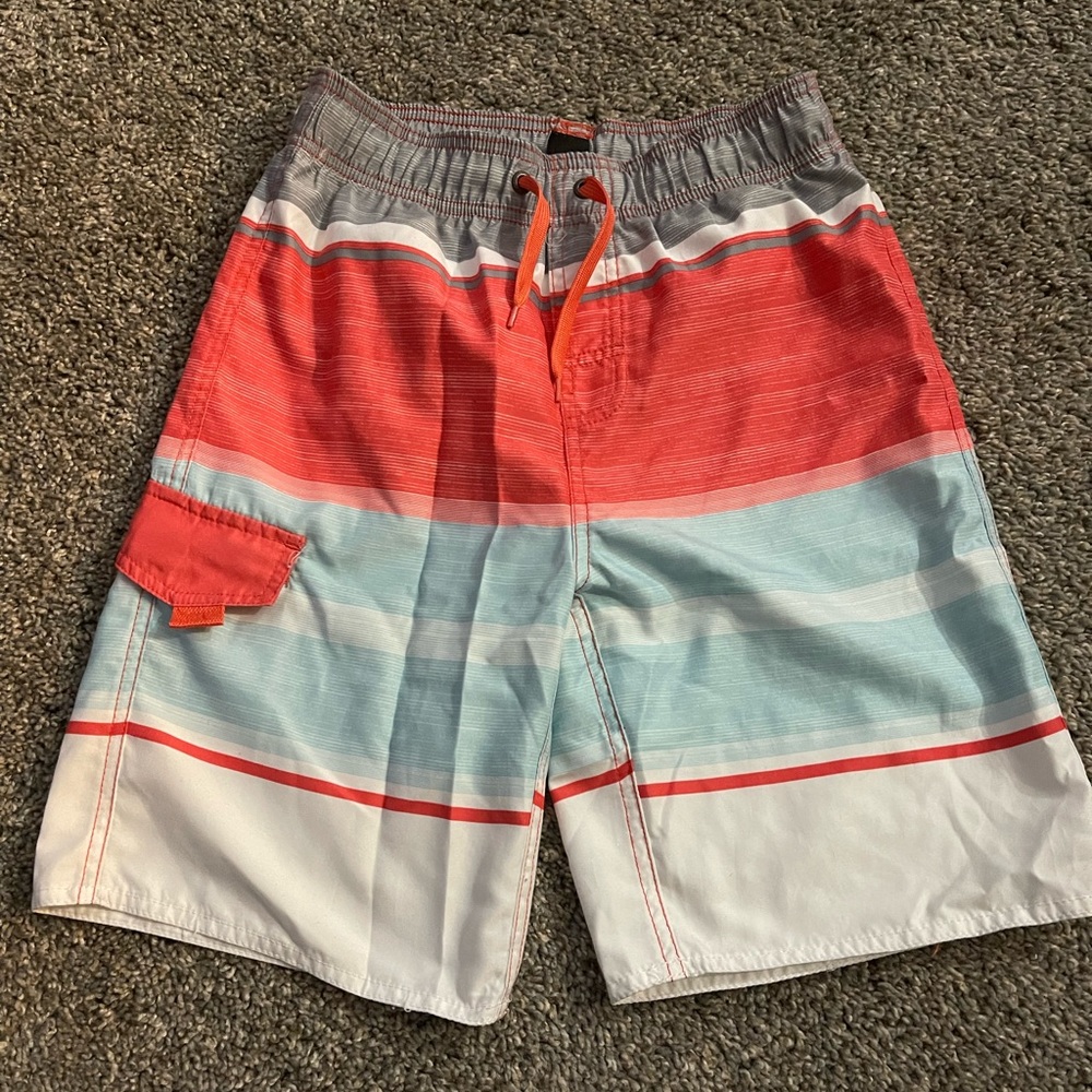 First Wave youth 10/12 swim trunks.